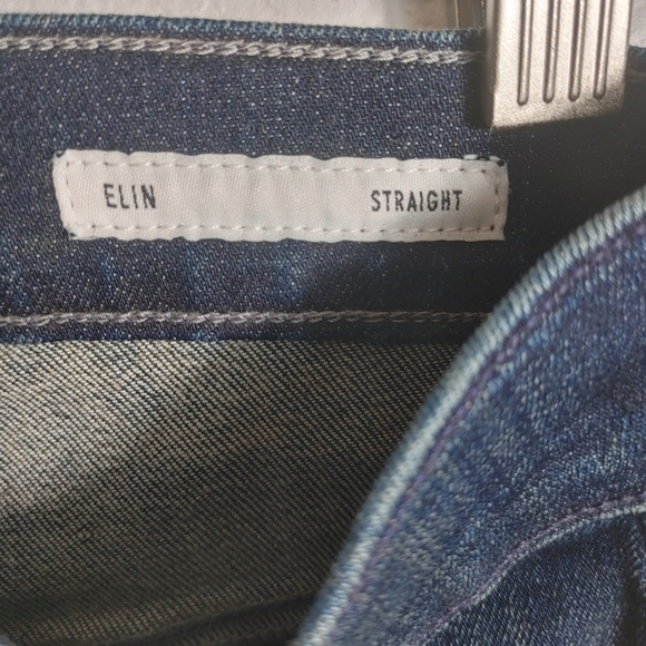 NWT Edwin Legend Blue Elin Straight Jeans Size 26 - Picture 3 of 8